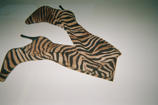 Neoprene Animal Print Boots