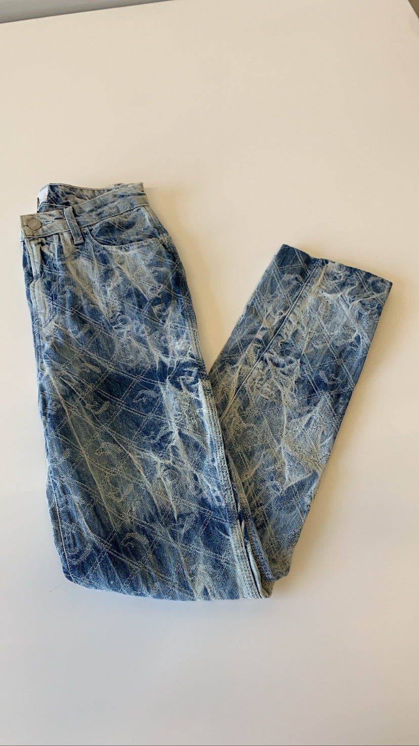 Textured Monogram Jordache Jeans