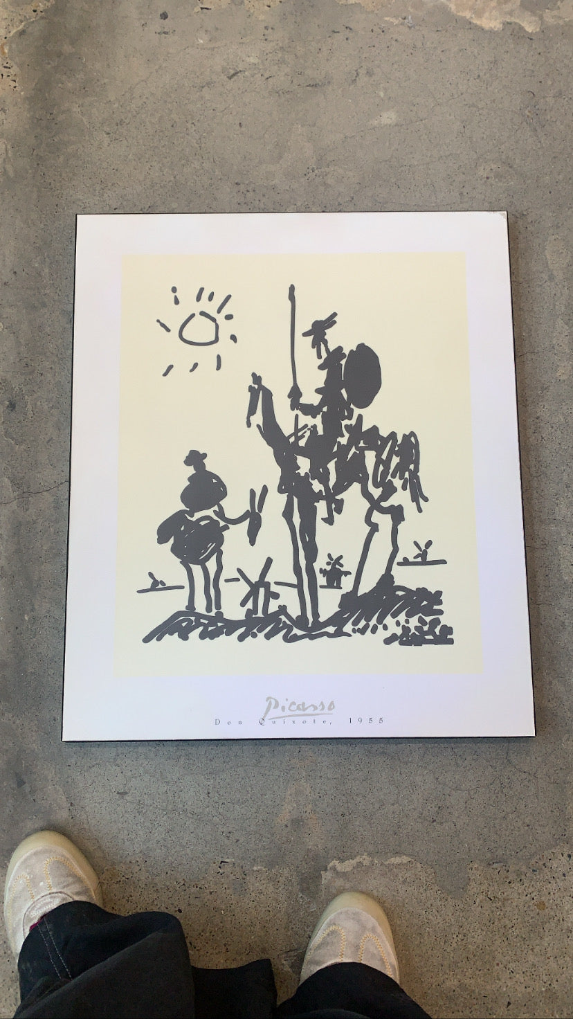 Picasso’s “ Don Quixote” Laminated print