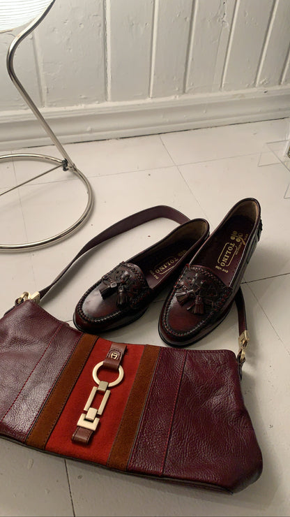 Oxblood Penny Loafers