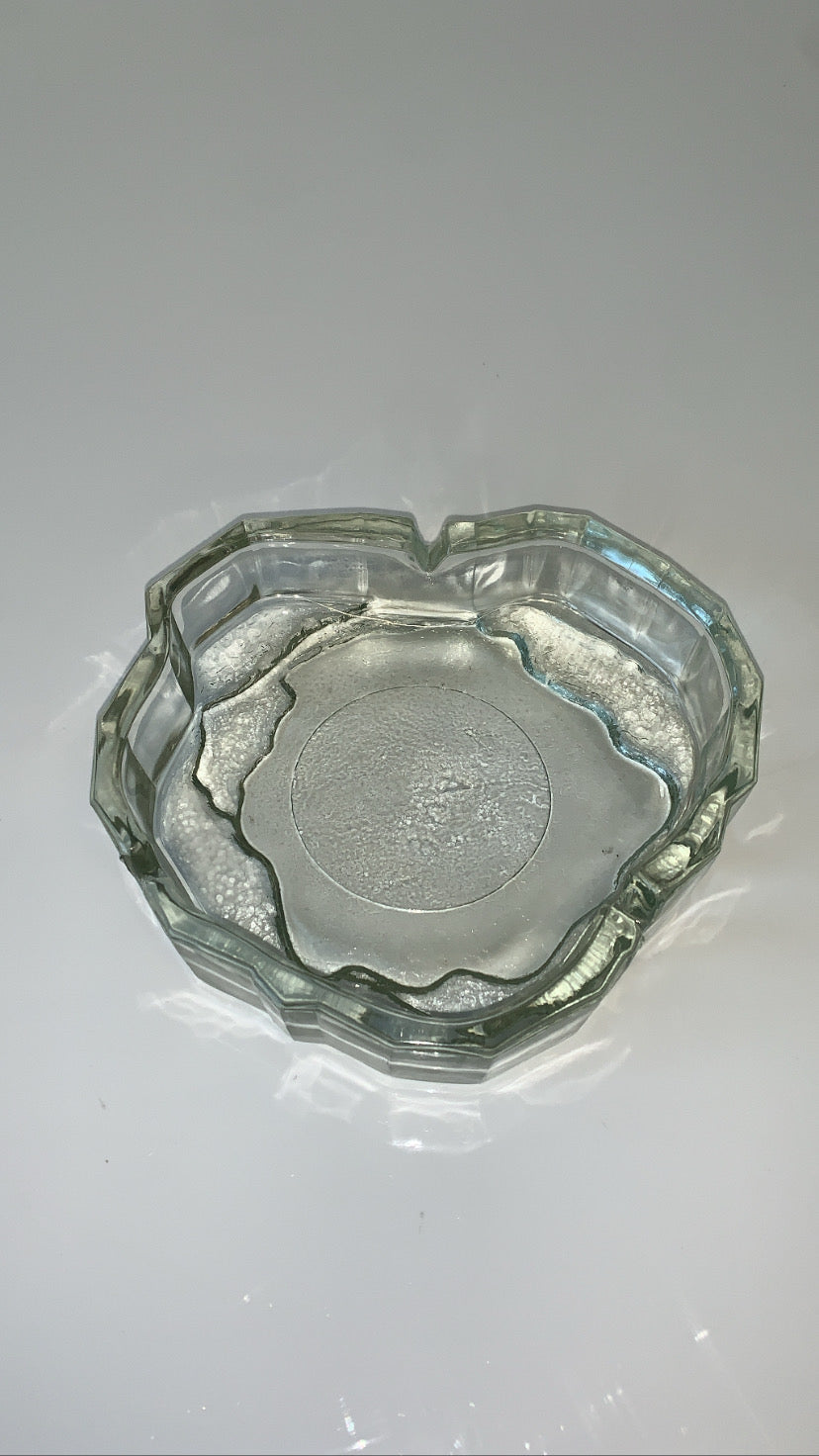 Freeform Crystal Iceberg Ashtray