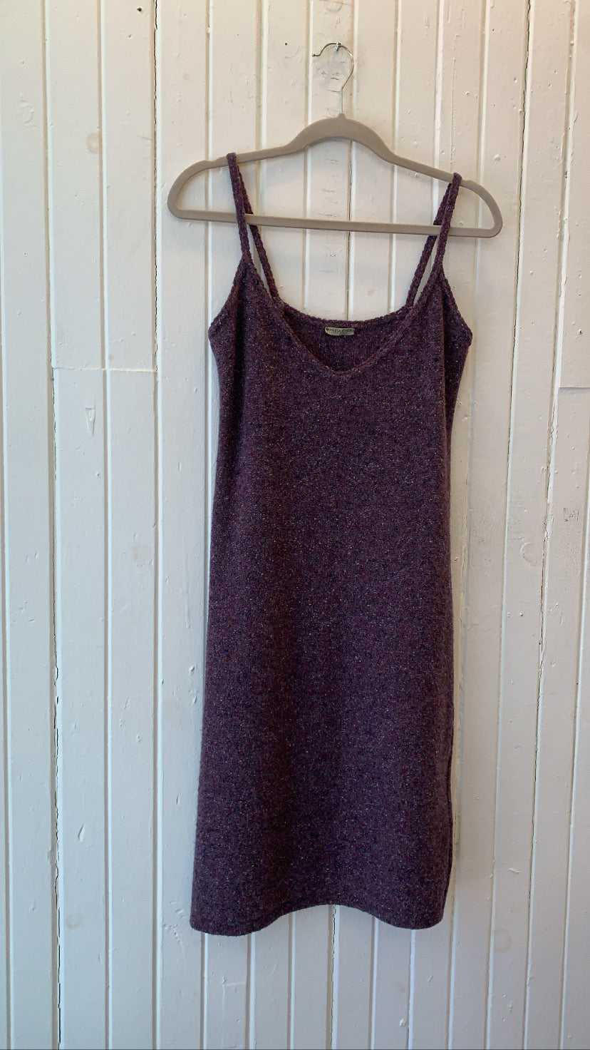 LUXURY CONSIGNMENT - Bottega Veneta Purple Knit Dress