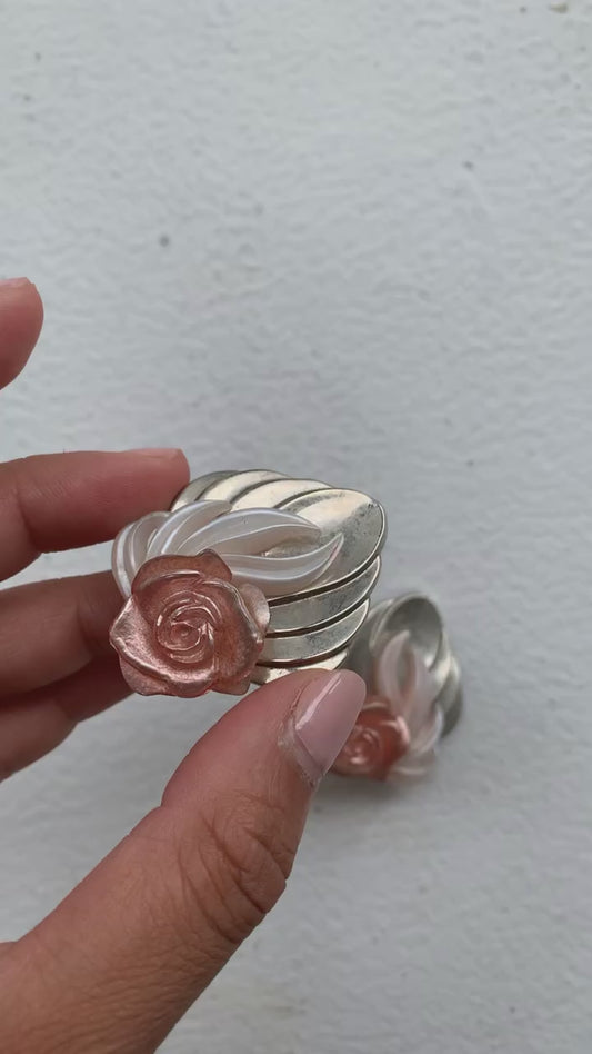 Roseate Clip-On Earrings