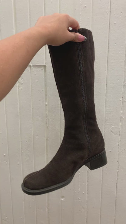 Choco Suede Boots