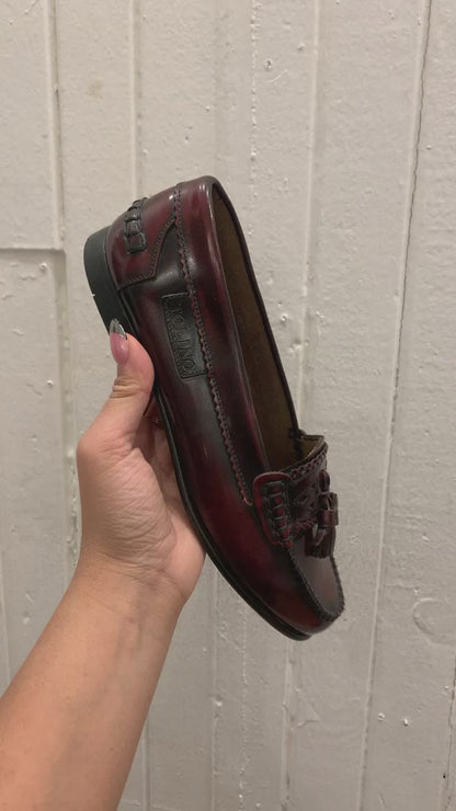 Oxblood Penny Loafers