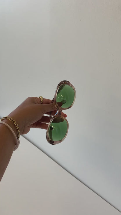 Vintage French Green Lens Sunnies